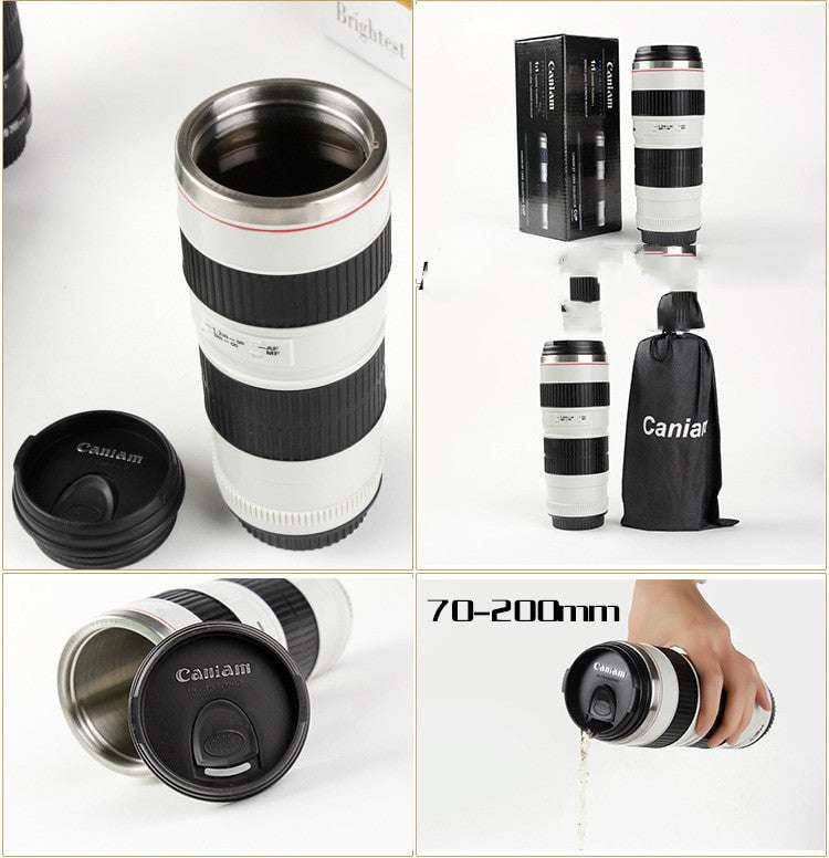 Elegant Coffee Cup, Leakproof Travel Tumbler, Stainless Steel Mug - available at Sparq Mart