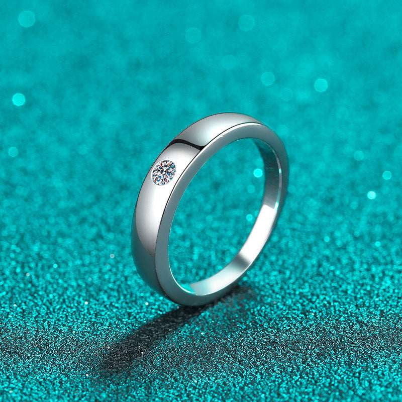 Elegant Female Rings, Female Silver Jewelry, Sterling Silver Band - available at Sparq Mart