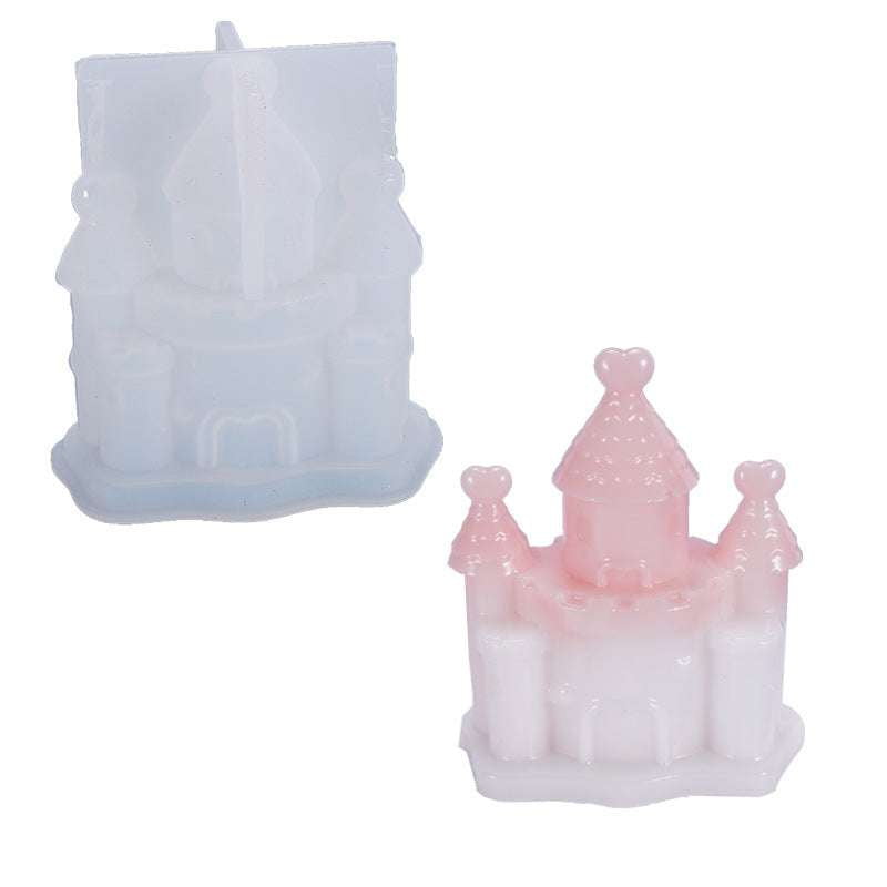 Chinese Traditional Crafts, DIY Crystal Projects, Silicone Castle Mold - available at Sparq Mart