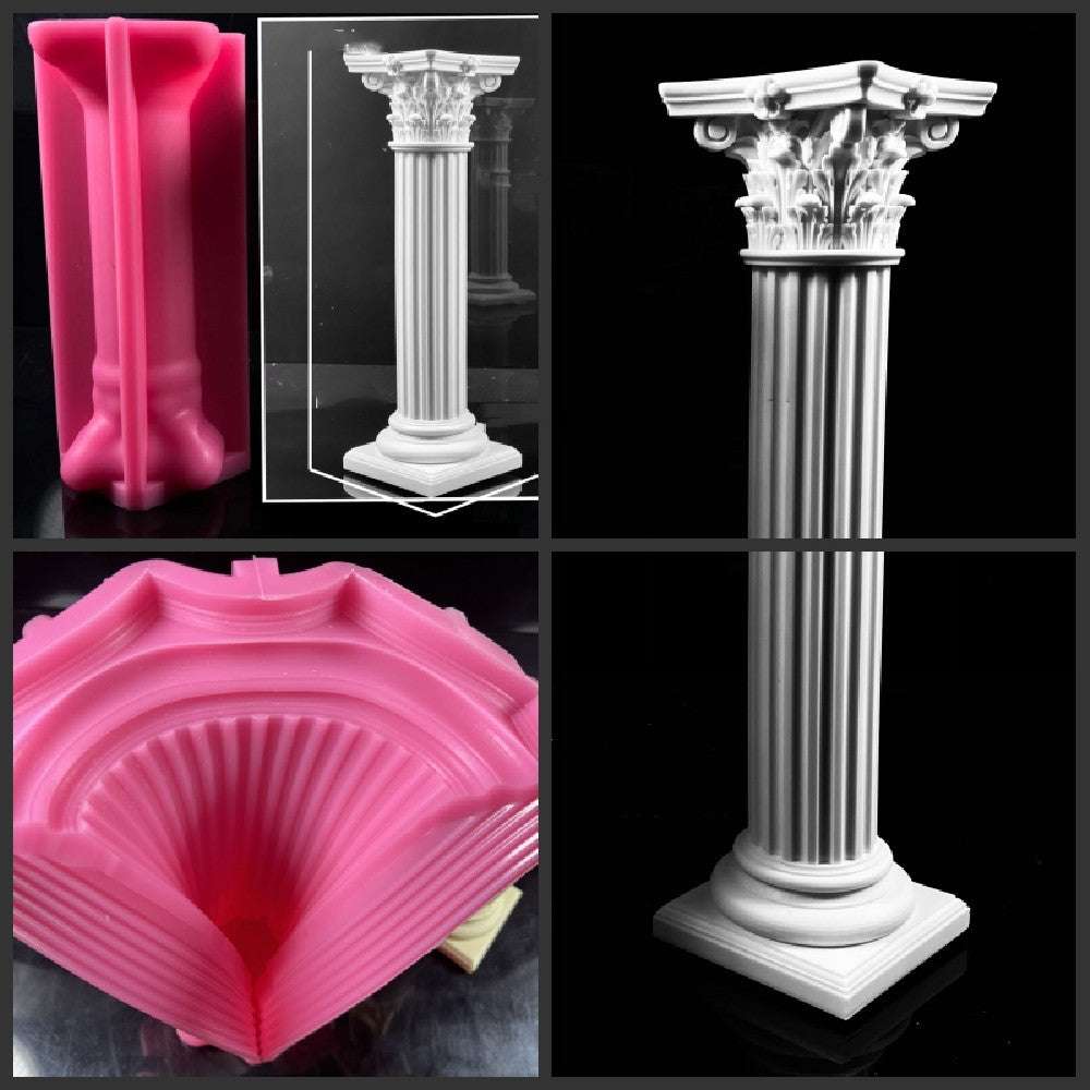 European style silica gel mold, sizes, unique designs - available at Sparq Mart