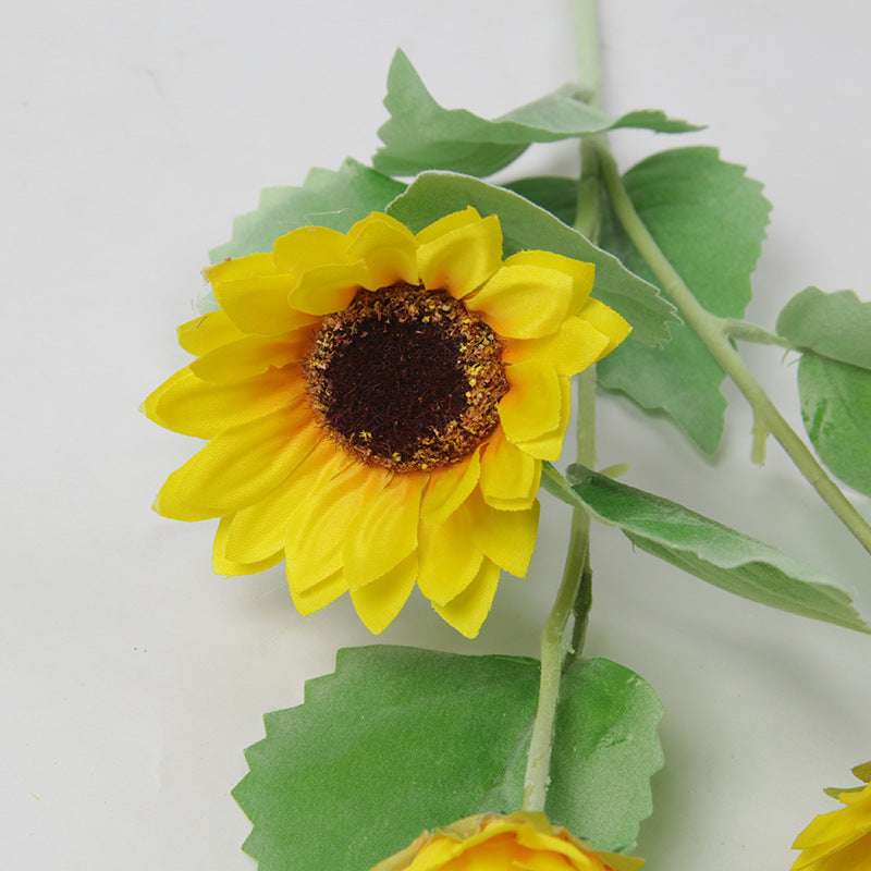 artificial flower, desktop decorative crafts, Mini sunflower decor - available at Sparq Mart