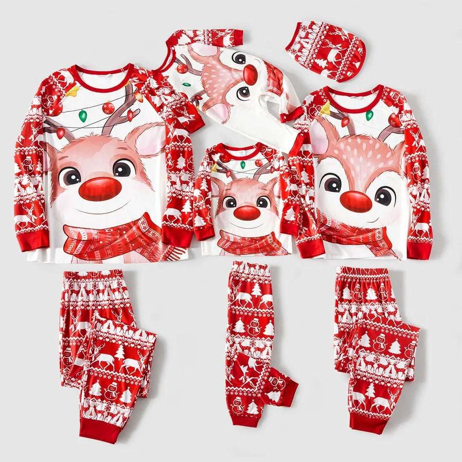 Casual Home Wear, Fashion Christmas Print, Parent Child Set - available at Sparq Mart