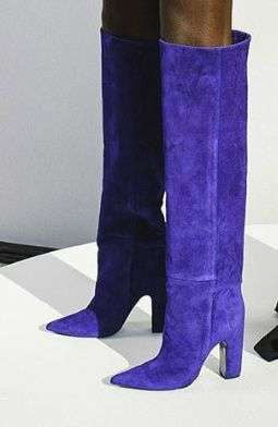 Colorful Over-the-Knee Boots, High Heel Thigh Boots, Pointed Toe Stiletto Boots - available at Sparq Mart