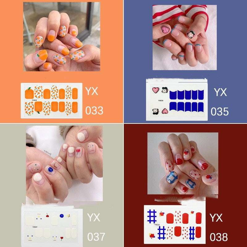 Colorful Nail Decals, Decorative Nail Art, Kids Nail Stickers - available at Sparq Mart