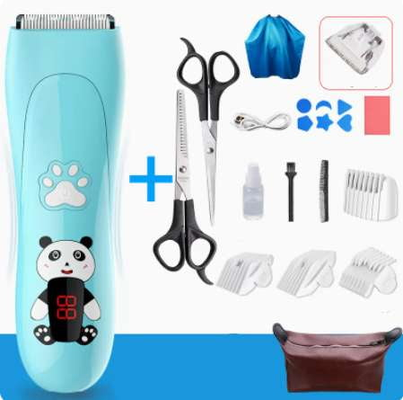 Infant Haircut Kit, Safe Toddler Clipper, Silent Baby Trimmer - available at Sparq Mart