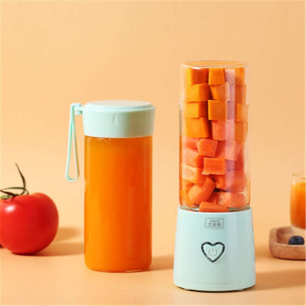 pink and blue juicer, portable juicer cup, rechargeable juicer - available at Sparq Mart