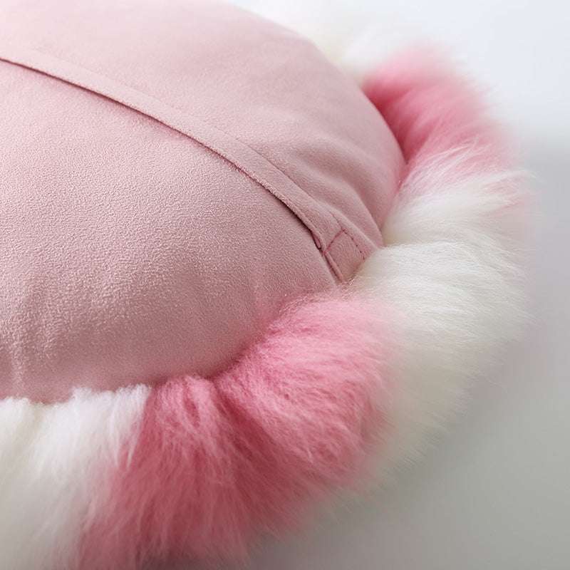 Girly heart cushion, pink cushion, powder cushion - available at Sparq Mart