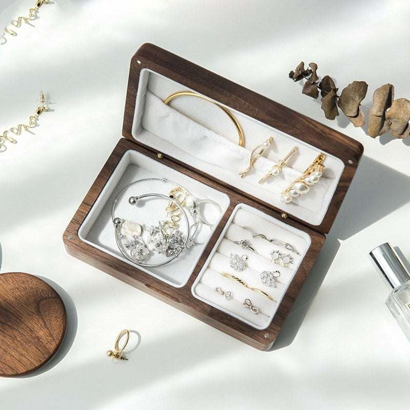 Artisan Crafted Wooden, Handmade Jewelry Box, Wooden Jewelry Storage - available at Sparq Mart