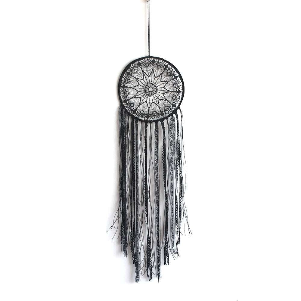 Handmade Home Accents, Lace Dream Catcher, Tassel Ornament Decor - available at Sparq Mart