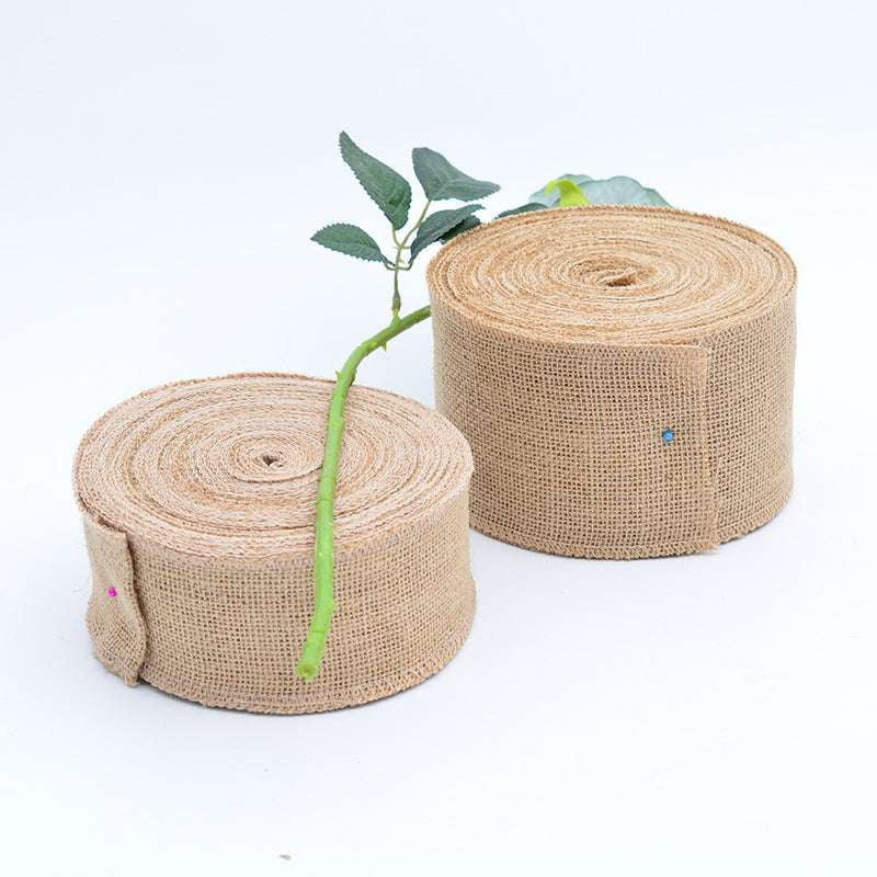 DIY wedding decor, Handmade jute ribbon, natural cloth ribbon - available at Sparq Mart