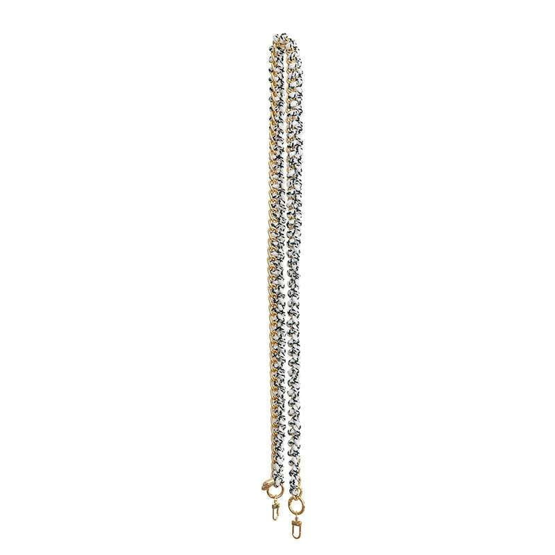 Stylish Crossbody Chain Handmade Bag Accessories Woven Chain Strap - available at Sparq Mart