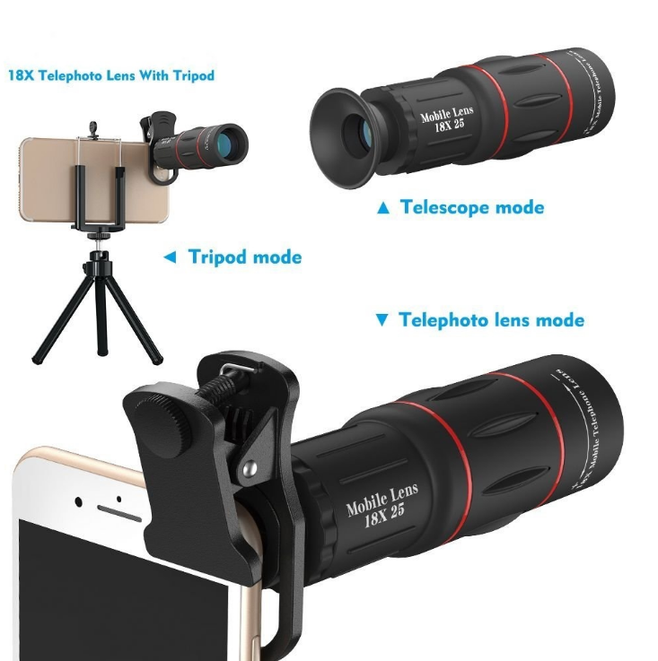 Intelligent Focusing, Mobile Phone Telephoto Lens - available at Sparq Mart