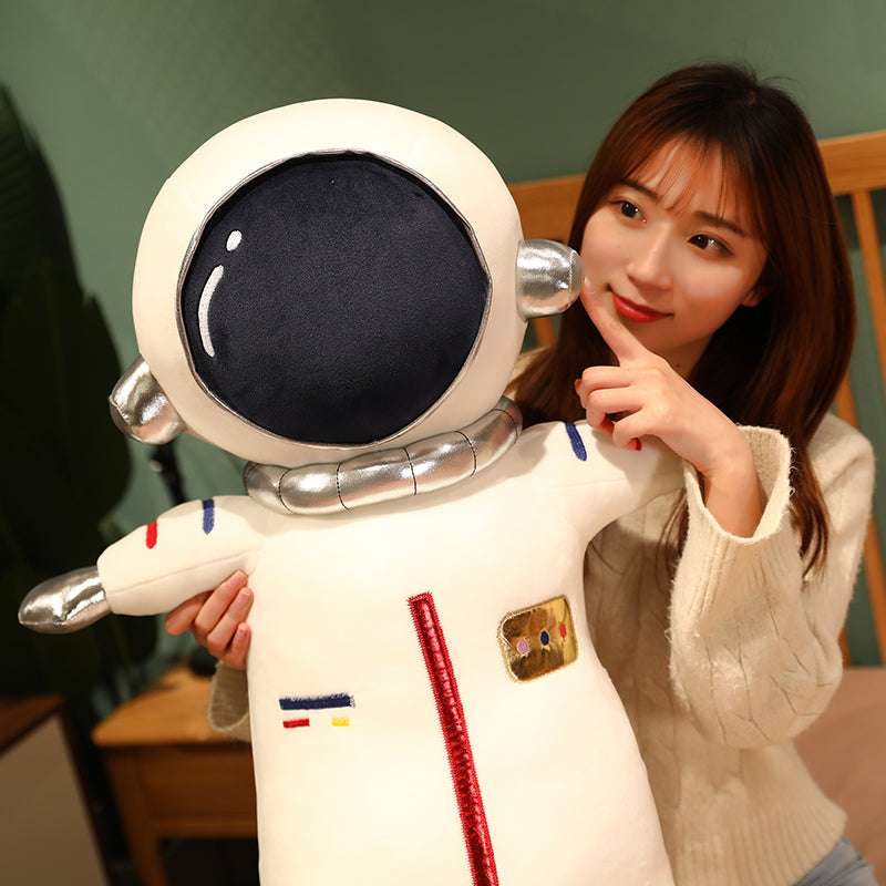 Astronaut doll plush, Large strip pillow, Wholesale plush toy - available at Sparq Mart