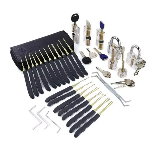 Lock Picking Tools, Transparent Lock Set, Wholesale Lock Picking - available at Sparq Mart