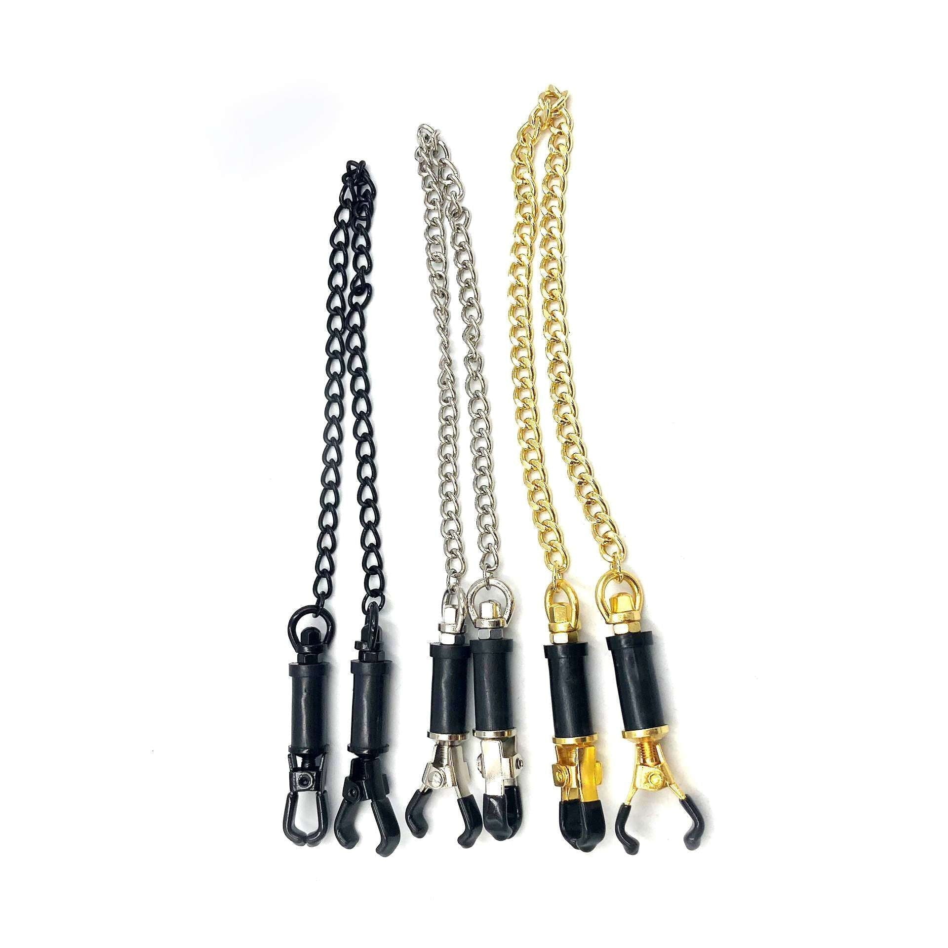 Heavy Metal Nipple Clamps, Metal Nipple Clamps, Nipple Clamps Specification - available at Sparq Mart