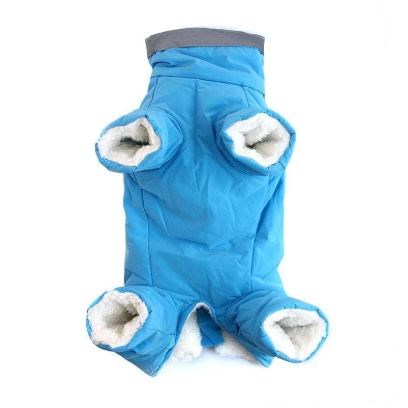 Padded pet coat, Pet waterproof coat, Reflective warm coat - available at Sparq Mart