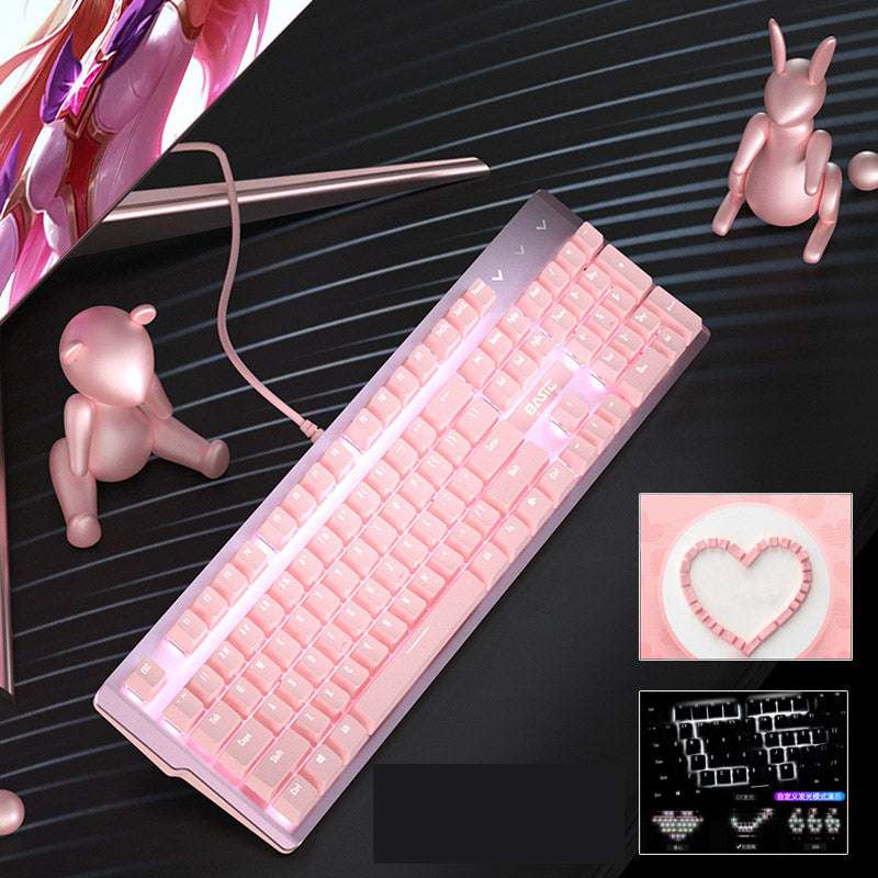 Girly Keyboards, Pink Mechanical Keyboards, Quality Keyboards - available at Sparq Mart