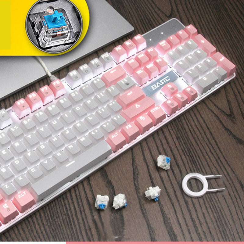 Girly Keyboards, Pink Mechanical Keyboards, Quality Keyboards - available at Sparq Mart