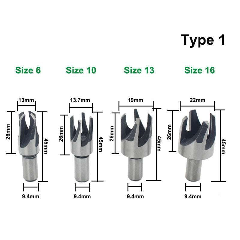 Carbon Steel Cutter, High-Quality Cork Cutter, Round Dowel Drill - available at Sparq Mart