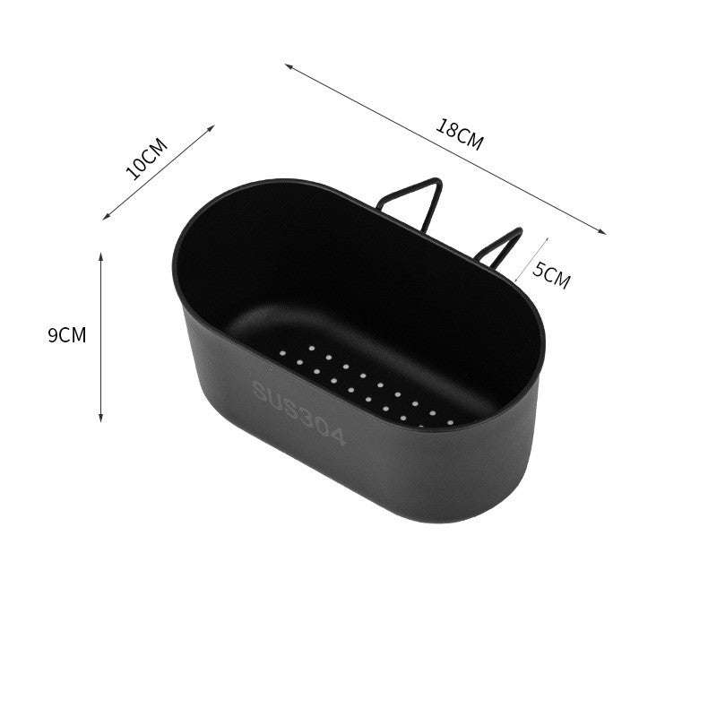 High-Quality Drain Basket, Kitchen Drain Basket, Stainless Steel Drain Basket - available at Sparq Mart