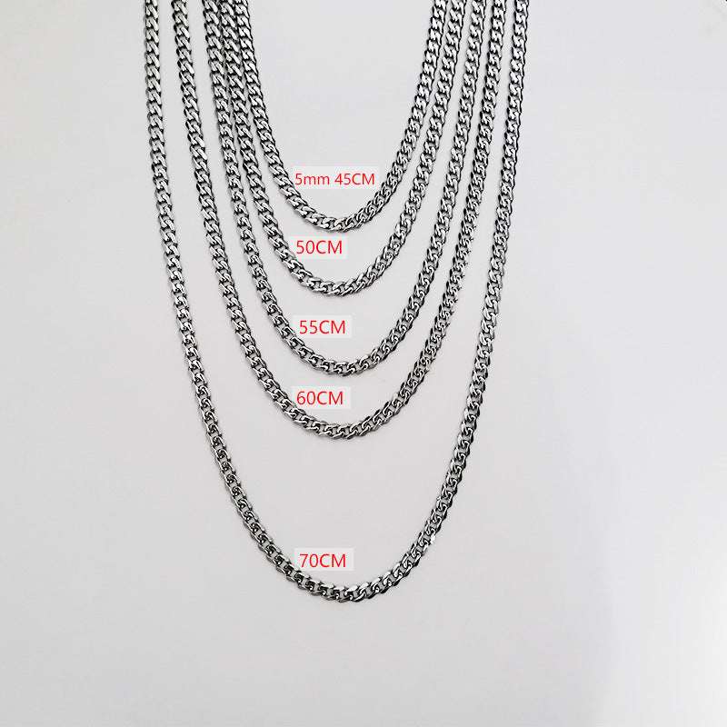 Durable Necklace, Stainless Steel Necklace, Stylish Necklace - available at Sparq Mart