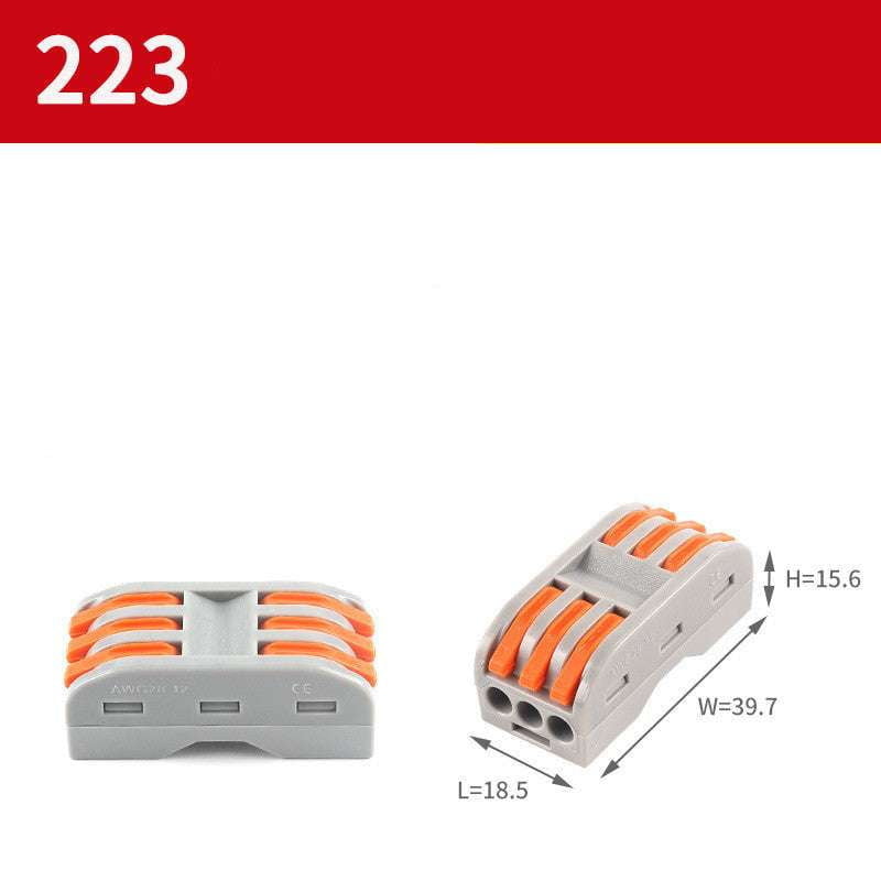 Connector Style221, Style221T, Style222, Wire Connector Terminal - available at Sparq Mart