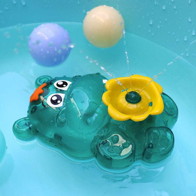 Electric Sprinkler Toy, Hippo Shower Toy, Interactive Bath Toy - available at Sparq Mart