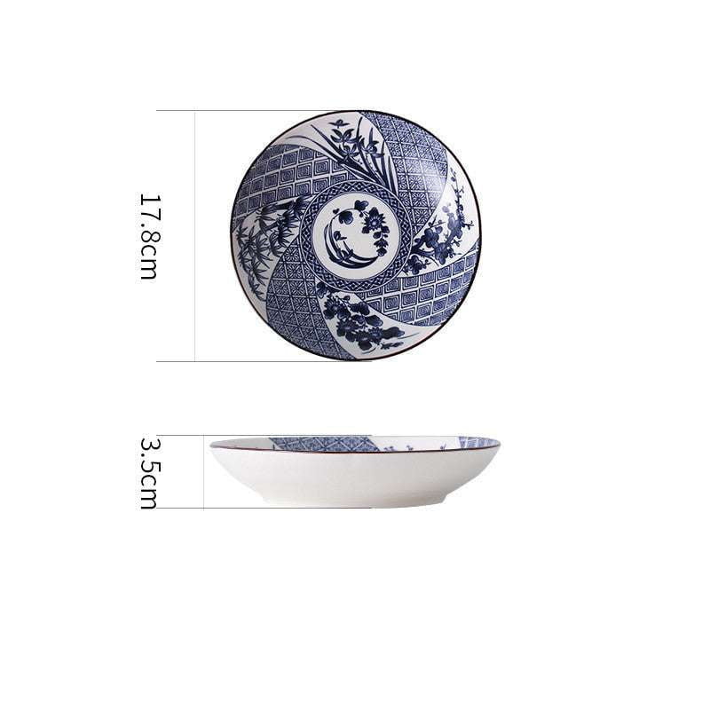 Ceramic Fruit Bowls, Home Salad Ceramics, Japanese Salad Set - available at Sparq Mart