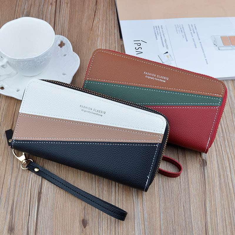 Ladies Zipper Wallet, Long Style Wallet, Stylish Handbag Online - available at Sparq Mart