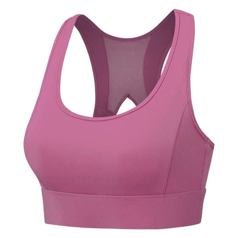 Beautiful Back Bra, Large Yoga Bra, Mesh Sports Underwear - available at Sparq Mart