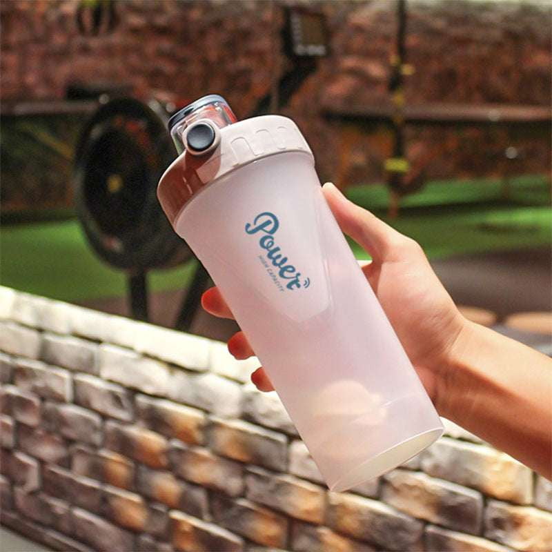 Fitness Shaker Bottle, Gym Mixer Bottle, Protein Shake Cup - available at Sparq Mart