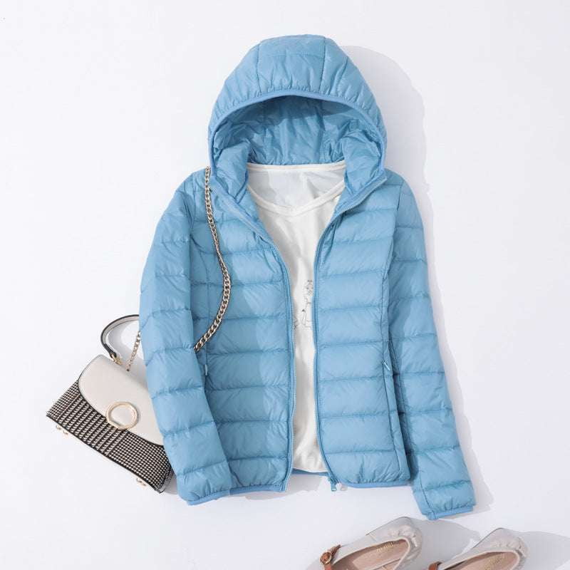 Insulated Winter Jackets, Slim Fit Down Jacket, Stylish Ladies Coats - available at Sparq Mart