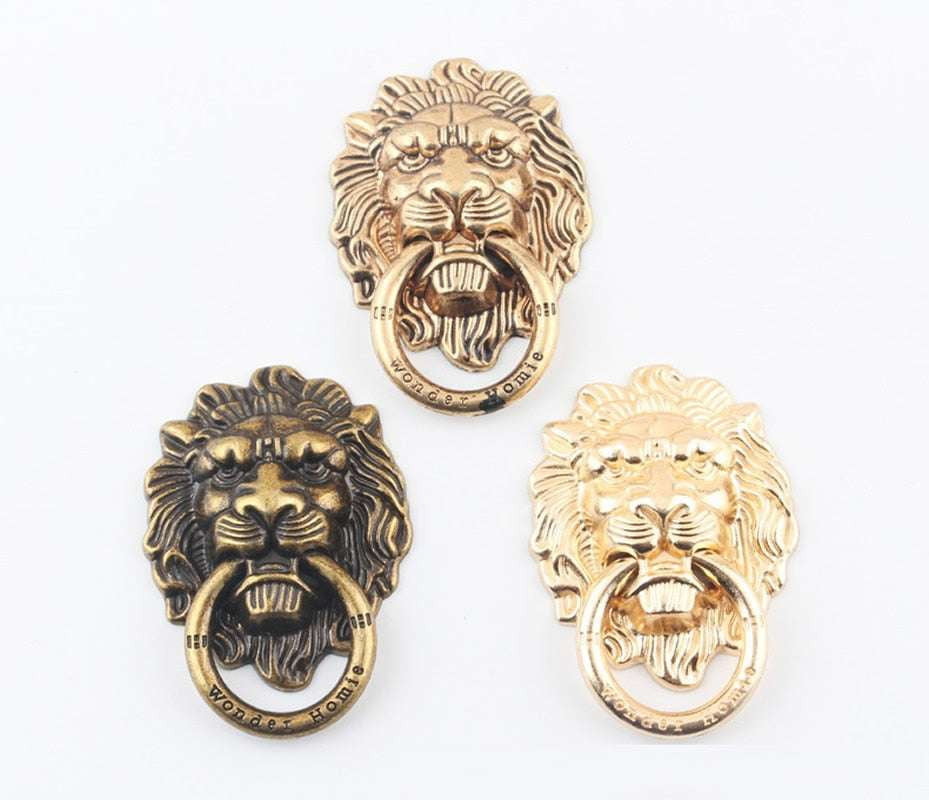 Lion Finger Ring, Phone Ring Holder, Universal Buckle Bracket - available at Sparq Mart