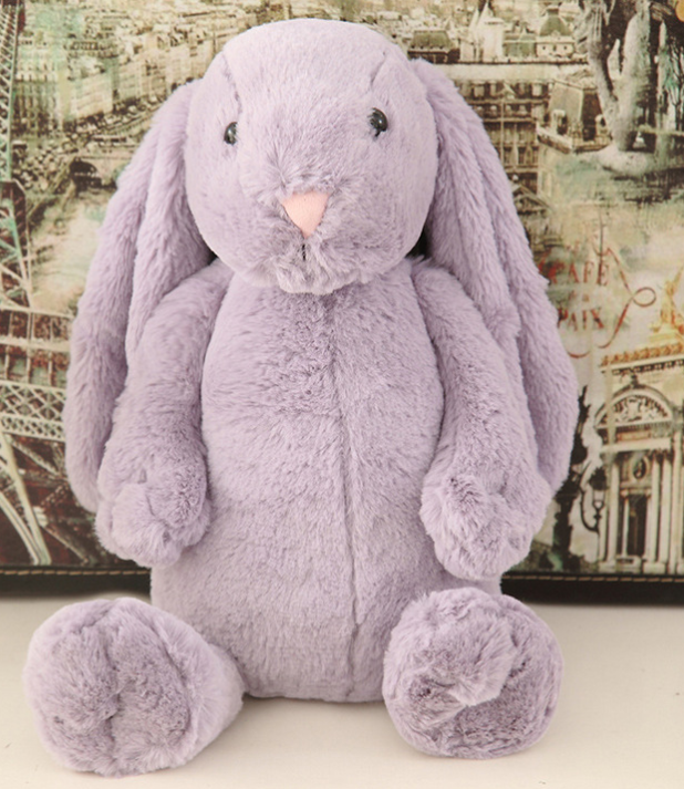 Long-eared Stuffed Animal, Rabbit Plush Toy, Soft Bunny Toy - available at Sparq Mart