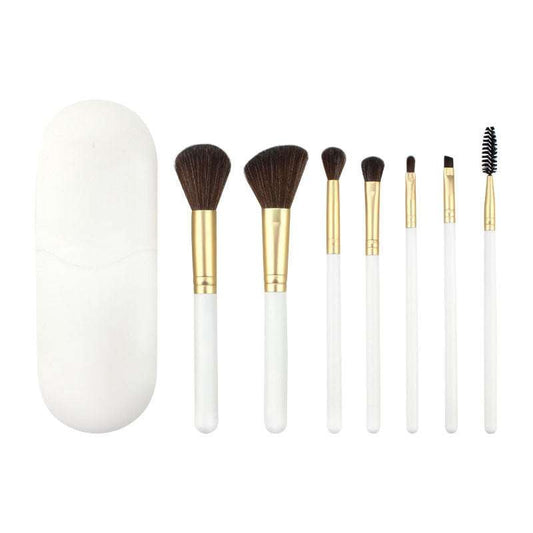 Luxurious Makeup Brushes, Portable Brush Set, Soft Bristle Brushes - available at Sparq Mart