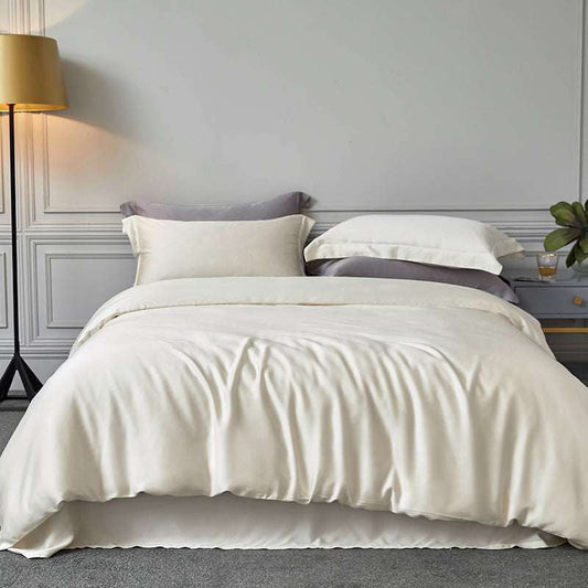 Eco-Friendly Bed Linen, Solid Color Bedding, Tencel Bedding Set - available at Sparq Mart