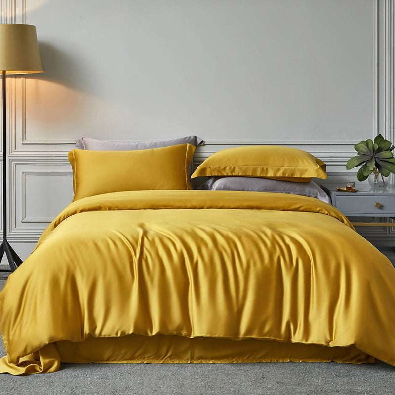 Eco-Friendly Bed Linen, Solid Color Bedding, Tencel Bedding Set - available at Sparq Mart