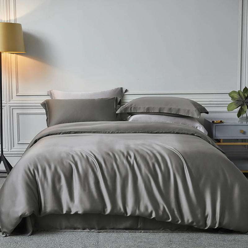 Eco-Friendly Bed Linen, Solid Color Bedding, Tencel Bedding Set - available at Sparq Mart