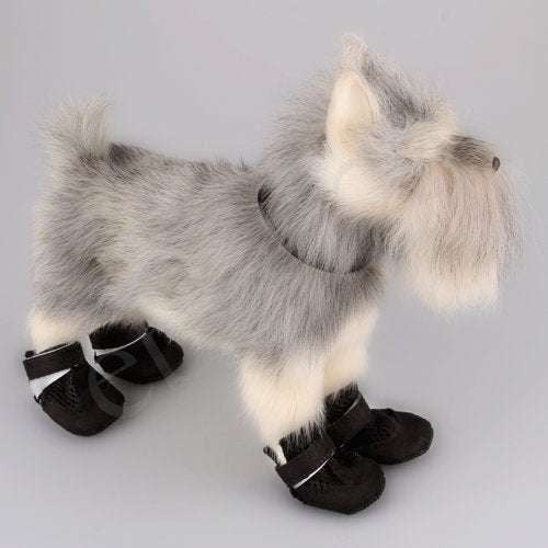 Antiskid Pet Shoes, Suede Dog Booties, Summer Dog Footwear - available at Sparq Mart