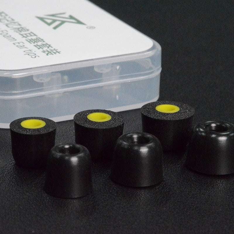 comfortable earbud covers, memory foam earcaps, noise reducing earbuds - available at Sparq Mart