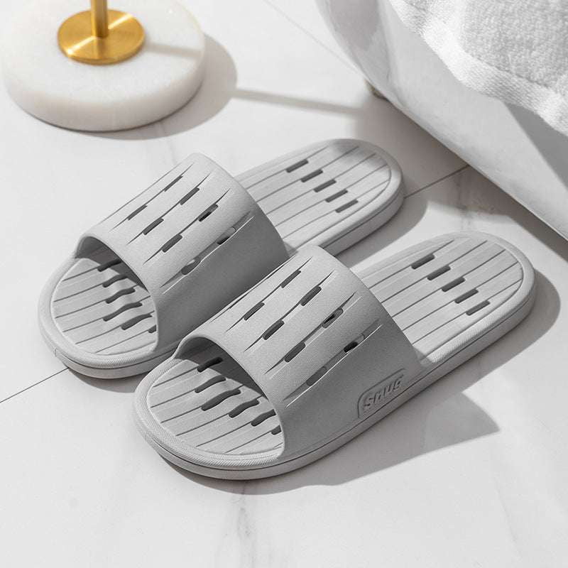 Hotel Slip-Resistant Sandals, Men's Home Footwear, Quick-Dry Bathroom Slippers - available at Sparq Mart