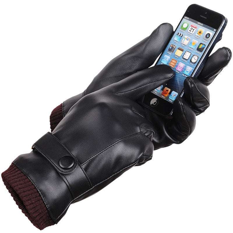 Men's Winter Gloves, Velvet Lined Gloves, Women's Insulated Gloves - available at Sparq Mart