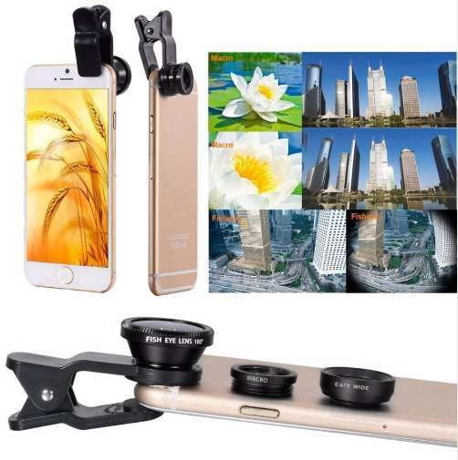 Macro Fisheye Accessory, Mobile Telephoto Lens, Smartphone Wide-Angle - available at Sparq Mart