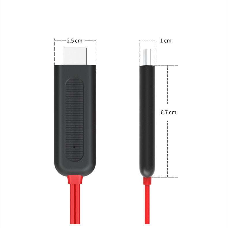 Mobile Phone Cable, Multi-Function Charger Cable, Three-In-One Cable - available at Sparq Mart