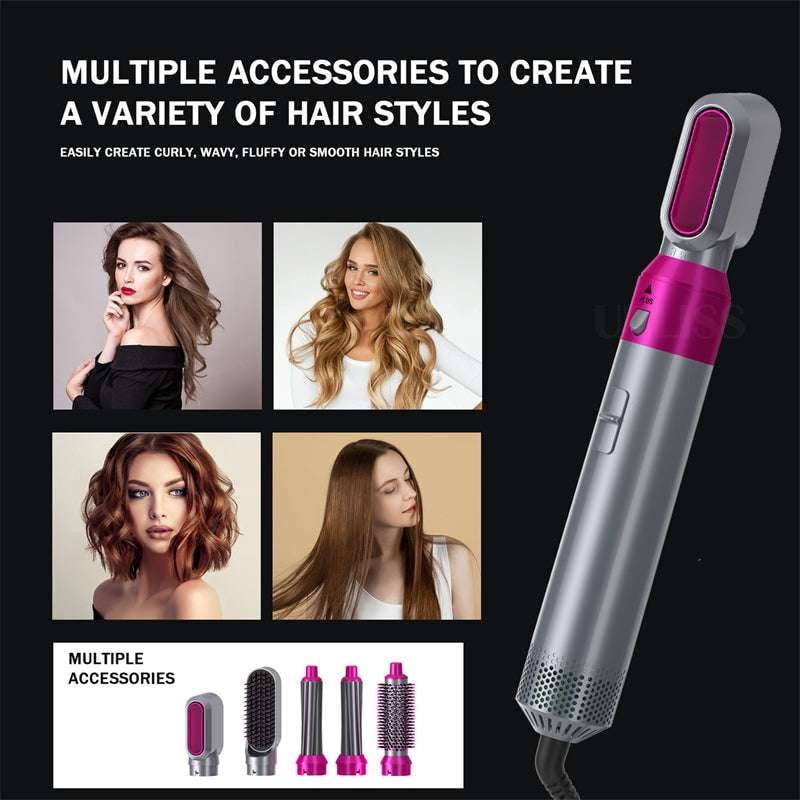 Automatic Hair Curler, Hair Styling Tool, Hot Air Comb - available at Sparq Mart