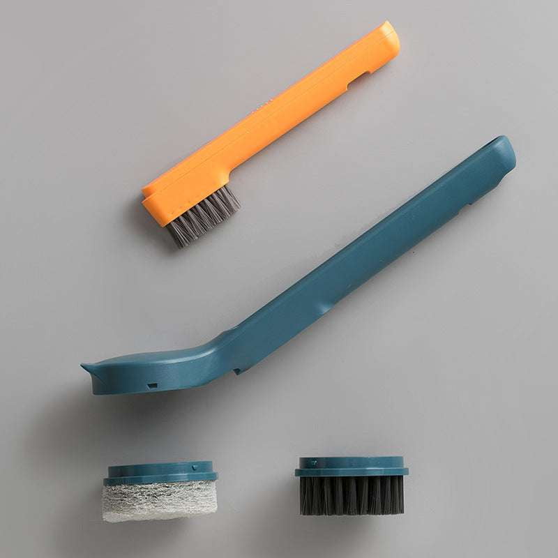 kitchen decontamination, long handle pot brush, multifunctional cleaning brush - available at Sparq Mart