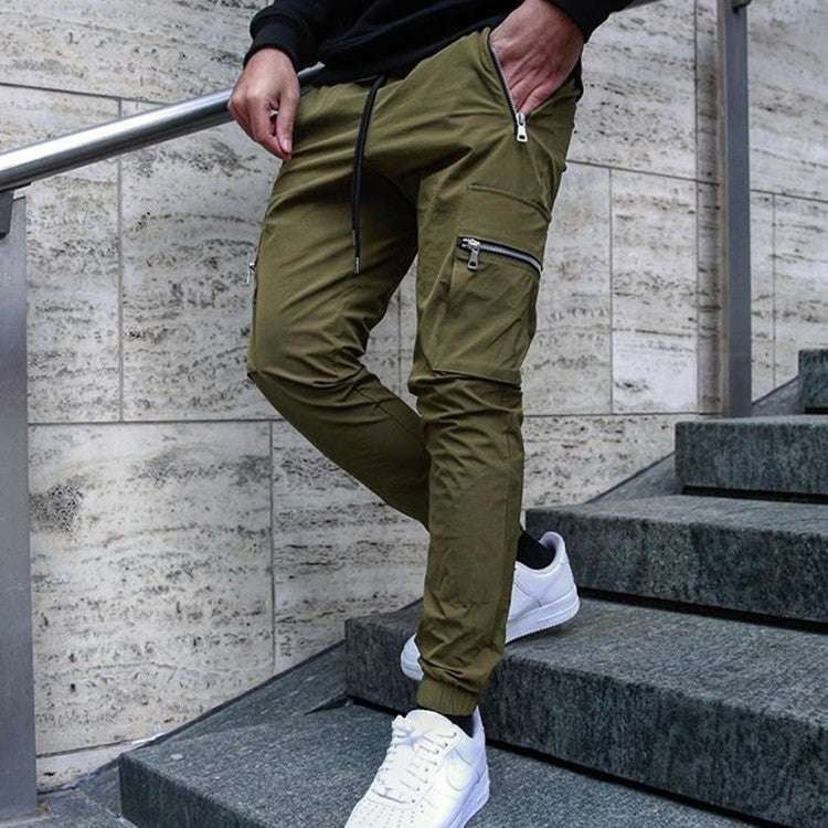 Casual Big Pants, Muscle Brothers Apparel, Sports Pocket Pants - available at Sparq Mart