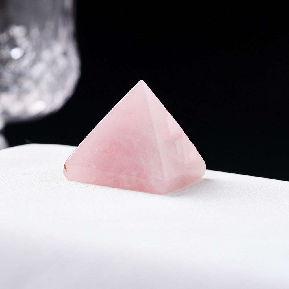 Crystal pyramid ornaments, Gemstone polishing, Sparq Mart - available at Sparq Mart