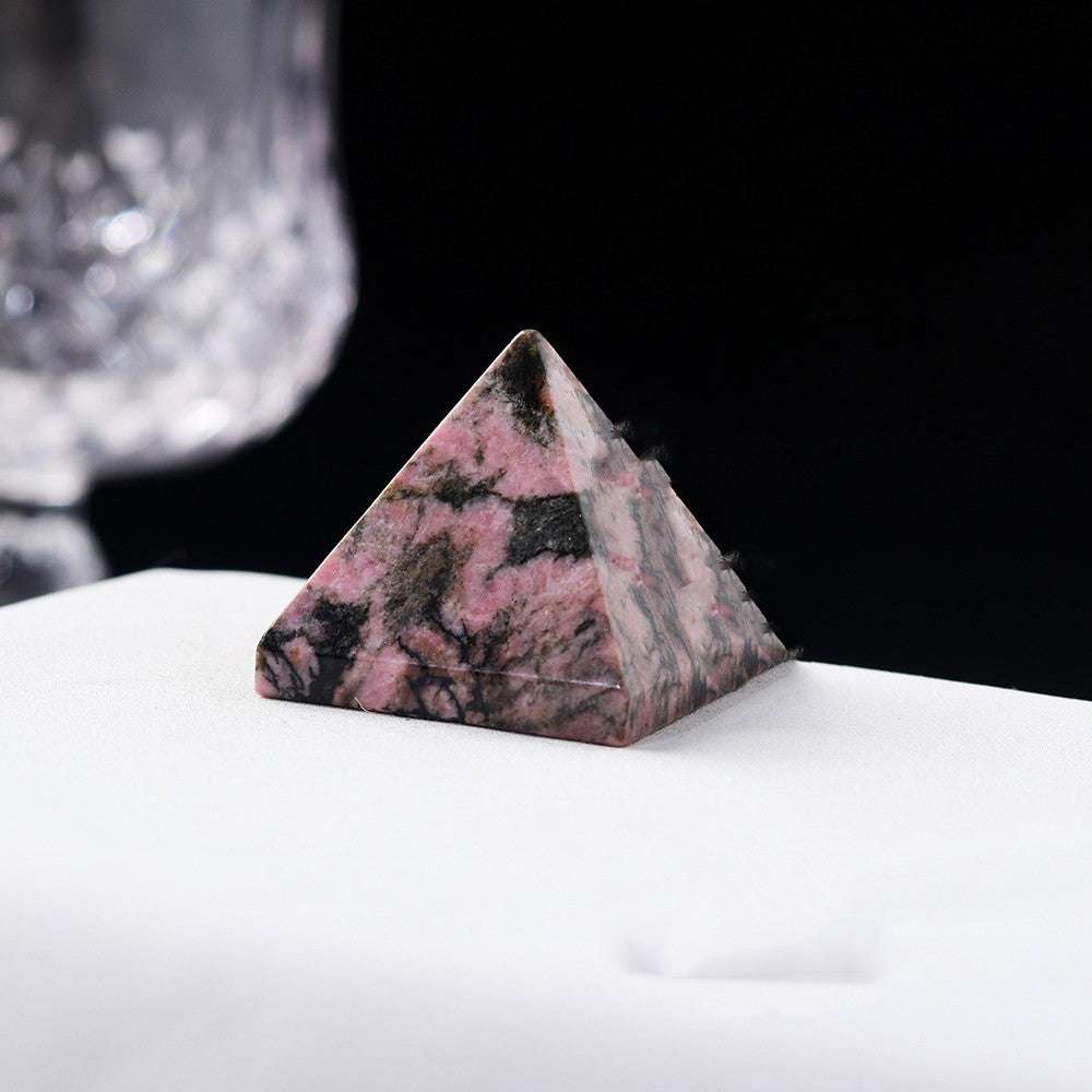 Crystal pyramid ornaments, Gemstone polishing, Sparq Mart - available at Sparq Mart