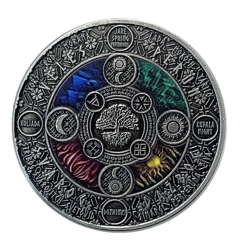 Ancient Collectible Coin, Niue Silver Coins, Tree Array Coin - available at Sparq Mart